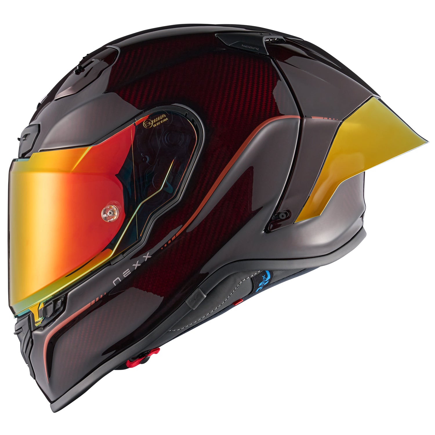 360 degree of vision motorcycle helmet X.R3R HAGIBIS X-PRO CARBON